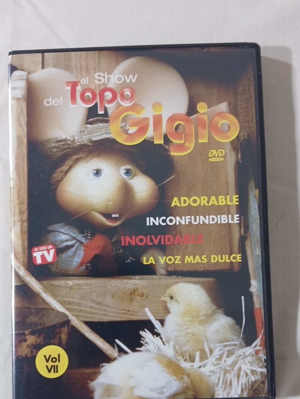 El Show del Topo DVD - Brown Plush Puppet Character